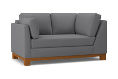 Avalon Left Arm Corner Loveseat :: Leg Finish: Pecan / Configuration: LAF - Chaise on the Left