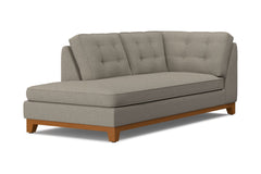 Brentwood Left Arm Chaise :: Leg Finish: Pecan / Configuration: LAF - Chaise on the Left