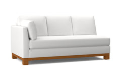 Avalon Left Arm Sofa :: Leg Finish: Pecan / Configuration: LAF - Chaise on the Left