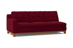 Brentwood Left Arm Sofa :: Leg Finish: Pecan / Configuration: LAF - Chaise on the Left