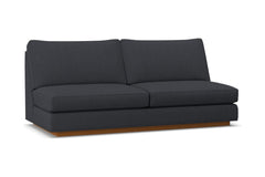 Harper Armless Sofa :: Leg Finish: Pecan