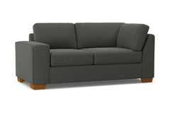 Melrose Left Arm Corner Loveseat :: Leg Finish: Pecan / Configuration: LAF - Chaise on the Left