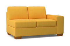 Melrose Right Arm Loveseat :: Leg Finish: Pecan / Configuration: RAF - Chaise on the Right