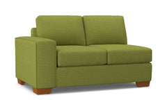 Melrose Left Arm Loveseat :: Leg Finish: Pecan / Configuration: LAF - Chaise on the Left