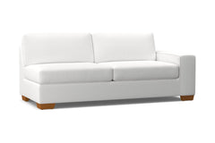 Melrose Right Arm Sofa :: Leg Finish: Pecan / Configuration: RAF - Chaise on the Right