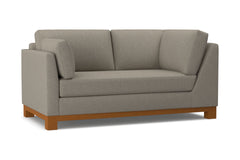 Avalon Left Arm Corner Apt Size Sofa :: Leg Finish: Pecan / Configuration: LAF - Chaise on the Left