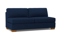 Melrose Armless Sofa :: Leg Finish: Pecan