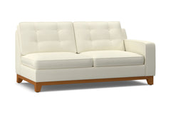 Brentwood Right Arm Apartment Size Sofa :: Leg Finish: Pecan / Configuration: RAF - Chaise on the Right