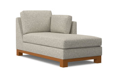 Avalon Right Arm Chaise :: Leg Finish: Pecan / Configuration: RAF - Chaise on the Right