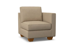 Catalina Right Arm Chair :: Leg Finish: Pecan / Configuration: RAF - Chaise on the Right