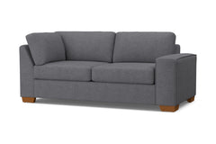 Melrose Right Arm Corner Apt Size Sofa :: Leg Finish: Pecan / Configuration: RAF - Chaise on the Right