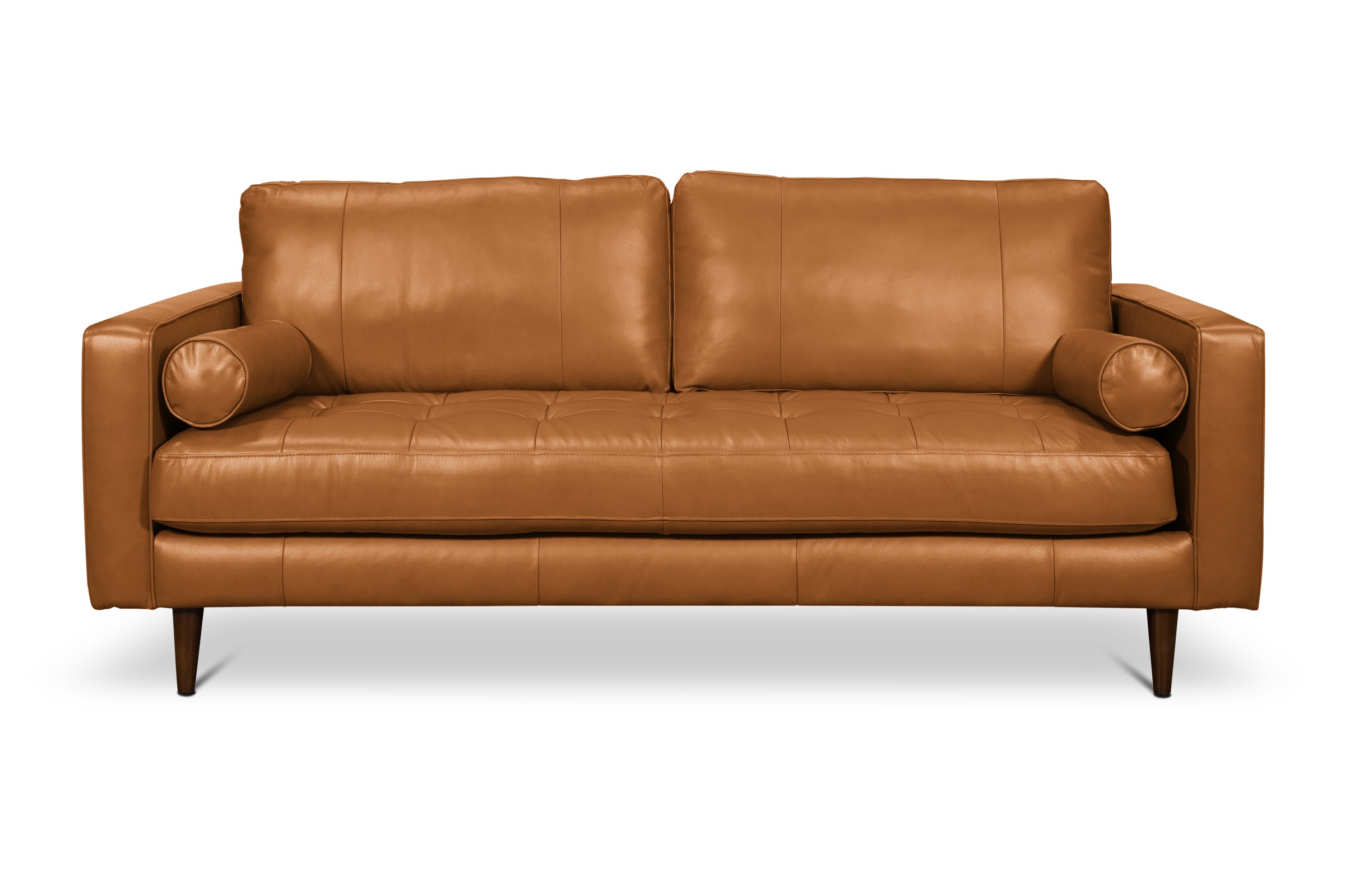 Jensen Leather Sofa Mid Century