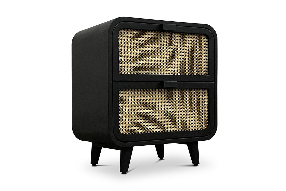 Curved nightstand discount
