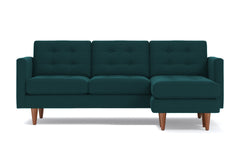 Lexington Reversible Chaise Sofa :: Leg Finish: Pecan