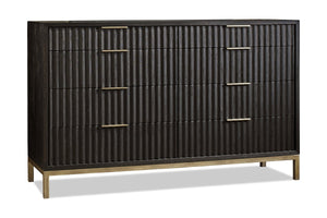 Westmont Dresser BLACK/BRUSHED STEEL - Apt2B - 1